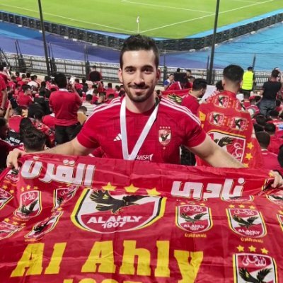 @AlAhly fan and supporter 🦅,
@Africansoccerup Admin,
I enjoy football, music, video games, TV shows, movies, manga and anime