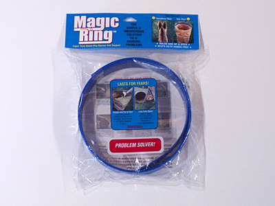 Exclusive Distributor of the Magic Ring Paper Yard Waste Bag Opener and Support Device.