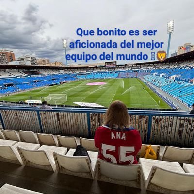 Fiel seguidora del Real Zaragoza. 
Orgullosa de mi hija y de mi amor.
