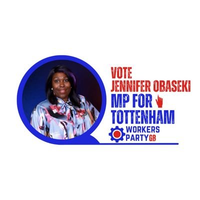 Vote Jennifer Obaseki the New MP in Tottenham Join the Worker Party to plan for progress in the UK
https://t.co/47kFDFdKei