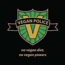 VeganPoliceDept's profile picture. no vegan diet no vegan powers