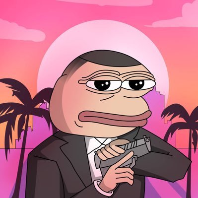AloneRaide87887's profile picture. Meet Mafia Pepe, the slickest frog in the underworld! Dressed in a sharp suit and fedora, this amphibian don runs the pond