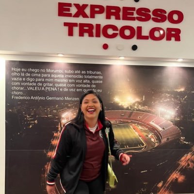 ✨ 30 ⚽ Falando sobre futebol como uma MULHER; 🇾🇪 Torcedora do @SaoPauloFc ♏ 100% intensa; 👩🎓 Futura Jornalista Esportiva; 📍 Araça/SP.