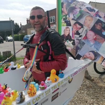 All I have to do, is put one foot in front of the other.
Director & co-founder: Walking 4 Hope
CIO: 1202602
Motivational speaker
Mental health advocate