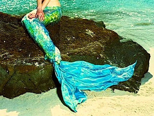 Flippin' your fins, you don't get too far... #mermaidproblems