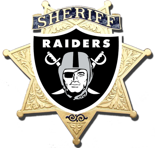 Official Sheriff of the #Raidernation.
