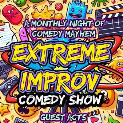 Extreme Improv Xstreamed! Live and online comedy and entertainment https://t.co/O8zNXp41kH