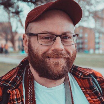 Just a git with a gut - Writer. Script Editor/Reader. Joke Teller. Patch Embroiderer. he/him