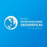 Invest. Geográficas: Una mirada desde el Sur (@rigeograficas) 's Twitter Profile Photo Invest. Geográficas: Una mirada desde el Sur (@rigeograficas) 's Twitter Profile Photo