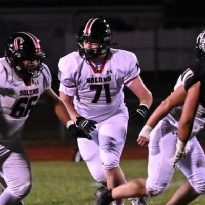 Springfield High School | #71 OL, DL | Cooper Smith | 217-891-4975 | 6’2 275 |CO’26 | rodgerscooper52@gmail.com | GPA: 3.9|