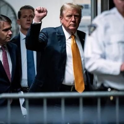 US President Trump: This trial was a rigged trial. Be part of the culture to fight back against injustice & corruption in the world.
