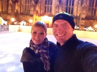 Just a couple of Crazy Canuck ice skaters traveling the World together!