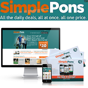 All the Daily Deals, ALL at once, ALL ONE price! Looking for Merchants in #SC that want FREE advertising in our Fundraising books TN@SimplePons.com