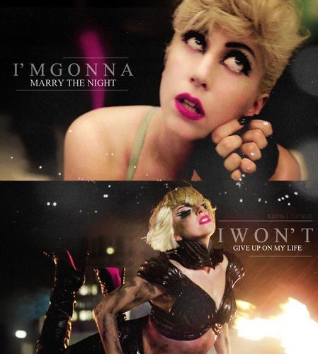 '' I'm gonna marry the night, I won't give up on my life, I'm a WARRIOR QUEEN, live passionately tonight.'' ♥
I follow only monsters, PAWS UP. xx