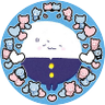 nongdon_'s profile picture. 호백위주 상대고정 리버시블러  🌊🌸(🌊) 백호군단이 너무 좋음 🥹🩷