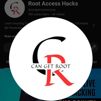 cangetrootacces's profile picture. Hack Your Way Through Life