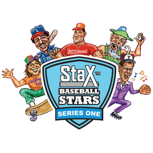 Stax Trading Cards Presents: Baseball Stars Series One! A new highly collectible, hillarious cast of character Trading Cards!