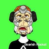 bearishrockket's profile picture. Nft artist  |  not so blue pfp   |