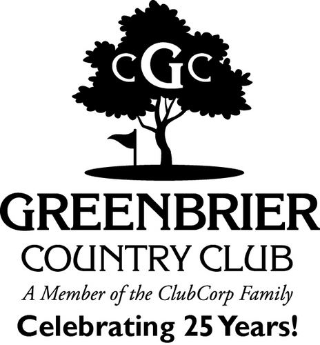 Happy Birthday Greenbrier Country Club!
25 years young and still growing. Brand New 1301 GRILLE is Open- stop by today for a tour!!!!