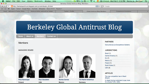 Welcome to the Berkeley Global Antitrust Blog! This blog has been started by law students, legal professionals and academics from UC Berkeley School of Law