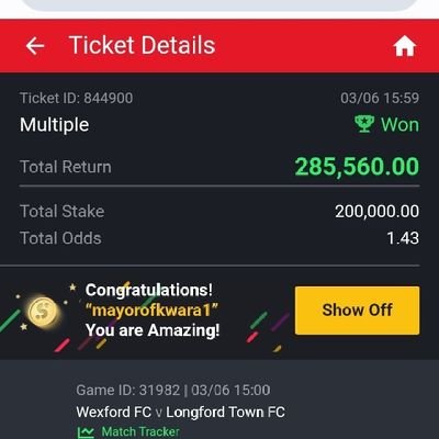 payment after win is available for the first time if you can stake high inbox on my WhatsApp number+2347042967719