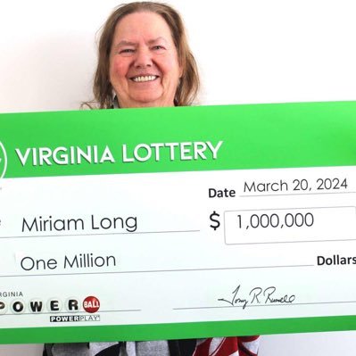 Miriam Long from Virginia wins $1 million powerball Jackpot giving back to the society by paying credit cards