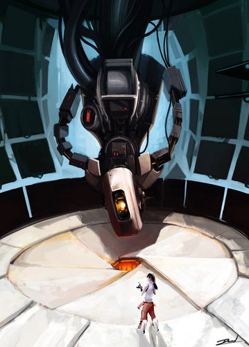 Genetic Lifeform and Disk Operating System. #GLaDOS #Portal2 #Portal *Not affiliated with Portal/Valve*