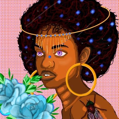 abstract artist that deals with emotional and verbal abuse in their art. work is digital. commissions are available just DM.