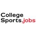 CollegeSports.jobs (@collsportsjobs) Twitter profile photo CollegeSports.jobs (@collsportsjobs) Twitter profile photo