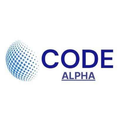 CodeAlpha_CA's profile picture. Transforming ideas into Software, Fueling Education, the hub for innovation. Join us! 
#TechInnovation #EducationForAll