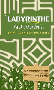 Un labyrinthe de maïs géant où l’on vient se perdre en famille et rencontrer des personnages intrigants qui nous racontent une histoire interactive!