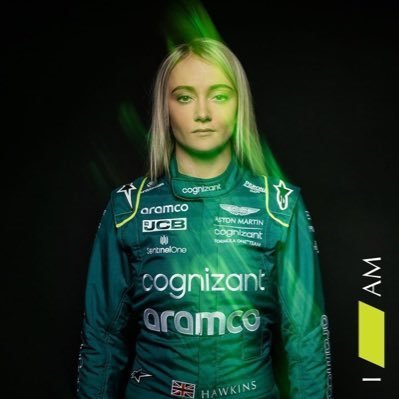 @AstonMartinF1 Driver Ambassador
Precision/Race Driver * British Karting
Champion
World Record Holder
Driver 3
Stunt/
W Series
• Instagram: 1JessicaHawkins