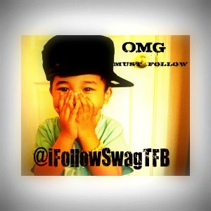 iFollowSwagTFB's profile picture. ░╔╗╔═╗╦░╦░╔═╗╦░╦░╔╦╗╔═░ ░╠░║░║║░║░║░║║║║═║║║╠═░ ░╩░╚═╝╚═╚═╚═╝╚╩╝░╩░╩╚═░  ★ █▬█ █ ▀█▀ FOLLOW BUTTON#TEAMFOLLOWBACK #iFollowSwag #Follow @KoelkastFeiten !