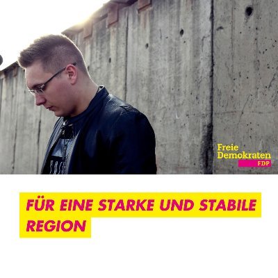 DarioUhde's profile picture. Mitglied der Freie Demokraten KV Eichsfeld