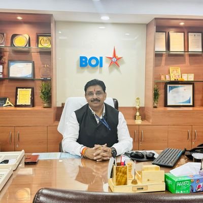 General Manager, Bank of India presently posted at New Delhi as GM Government Business Department,