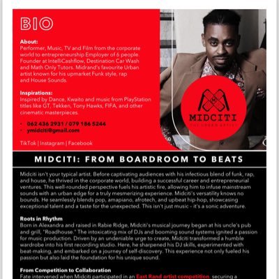 an Urban sound with a mix of what's on the charts. be part of the movement and the business behind it. https://t.co/KsLfytfNG3…