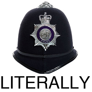 Literally arresting people. Report offenders by quote tweeting #literally999 or contact us @LiterallyPolice