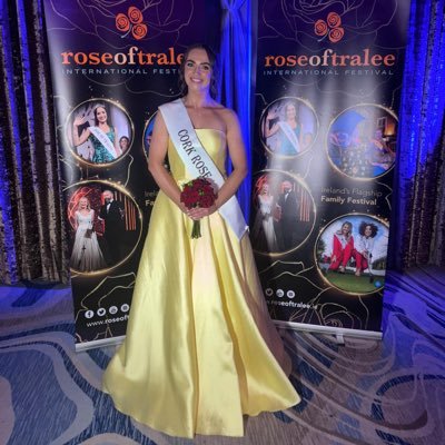 Our beautiful 2024 Cork Rose Shauna O’Sullivan is on an Amazing Rose Journey😊🌹
