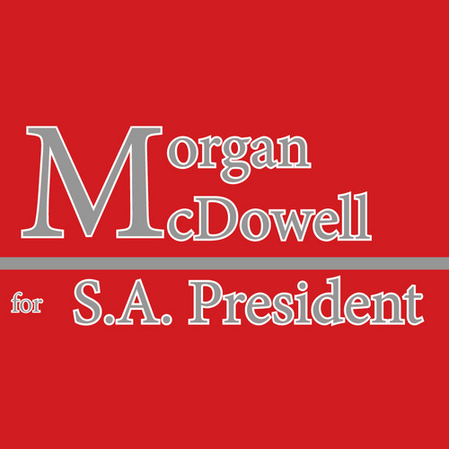 Vote Feb. 28 Morgan McDowell for SA President