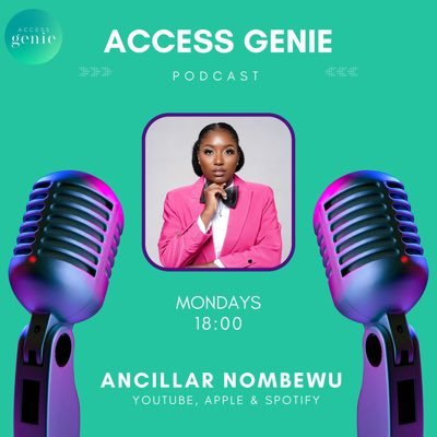 AccessGenieZA's profile picture. Unlocking African Excellence / Hosted by @ancillarnombewu / Inspiring Entrepreneurs & Thought Leaders / Listen on Apple Podcasts, Spotify, and more