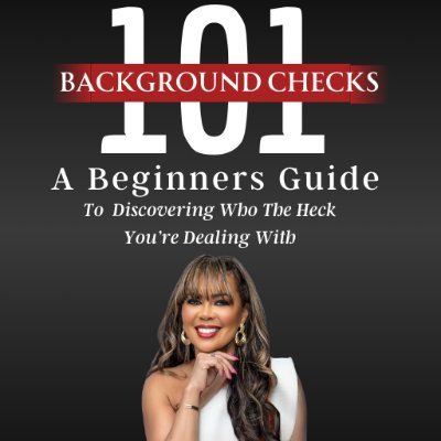 Author of Background Checks 101: A Beginners Guide To Discovering Who TH You're Dealing With
Attorney, Influencer, Legal Commentator