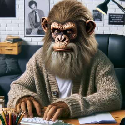 My posts might document what I think, but further more what I have thought over time. To amuse some, to warn others!
thinker, artist, ape.