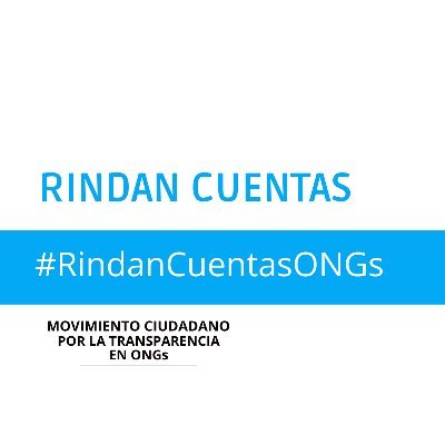 Movimiento Ciudadano preocupado por el desarrollo del país y la transparencia de ONGs que imponen políticas e intereses externos financiados del extranjero.