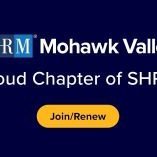 MVSHRM (chapter of SHRM) is located in the NY's Mohawk Valley w/220+ members. An advocate for professional dev. & all critical HR issues in our community.