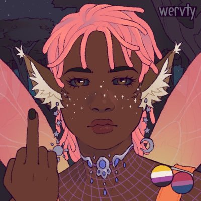 Black, Fat, Bi, She/They, Nonbinary femme, College Student, Aspiring Author. ~Word of Advice: I'll always have time.