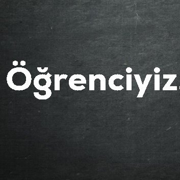 ogrenciyizbiztr's profile picture. 