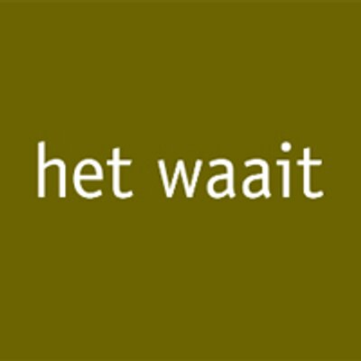 het waait
