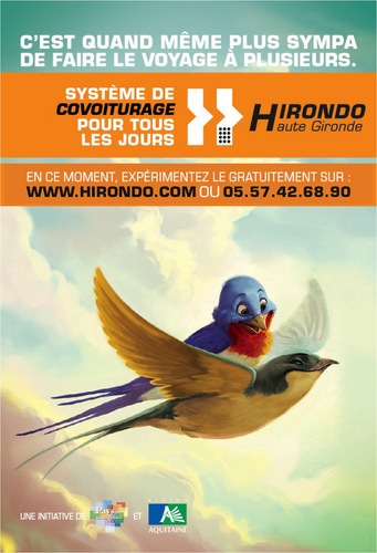 HirondoTweets's profile picture. HIRONDO est un service de covoiturage temps-réel pour vos déplacements quotidiens.