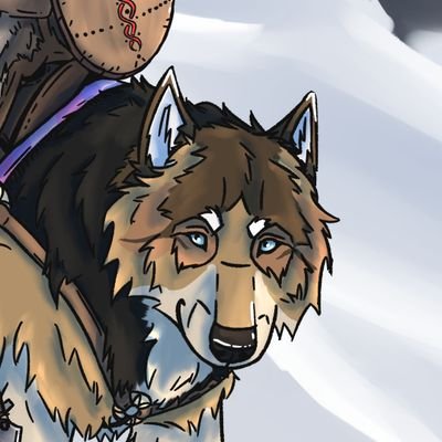 wolfwithoutbody's profile picture. Just a wolfy looking for a pack. I don't bite, though I growl a bit | demi | Married | he/him | Plural | headmate of @lagovulpes