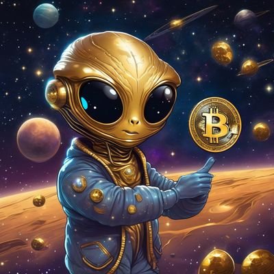1CryptoAlien's profile picture. An alien navigating Crypto since '17 🔥 
Always dyor!🚀